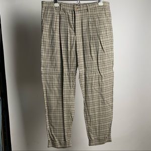 Plaid slacks